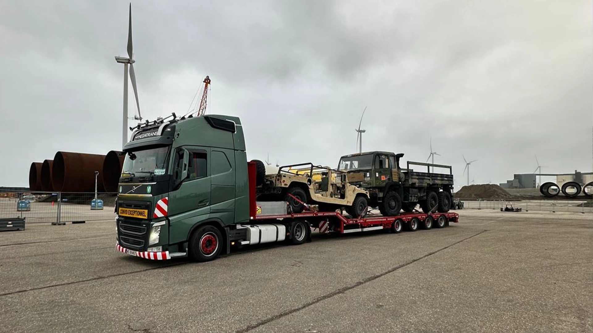 Transport agabaritic